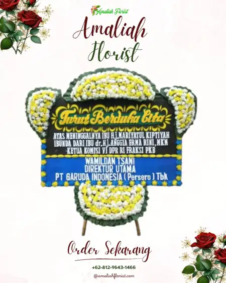 Papan Bunga Duka Tendas